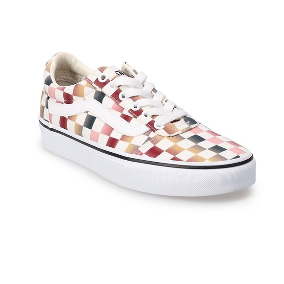 (NWT) Vans Ward Women’s Checkered Shoe - Picture 8 of 16